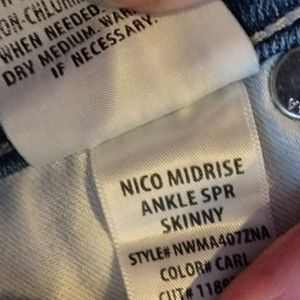 Hudson nico ankle size 27